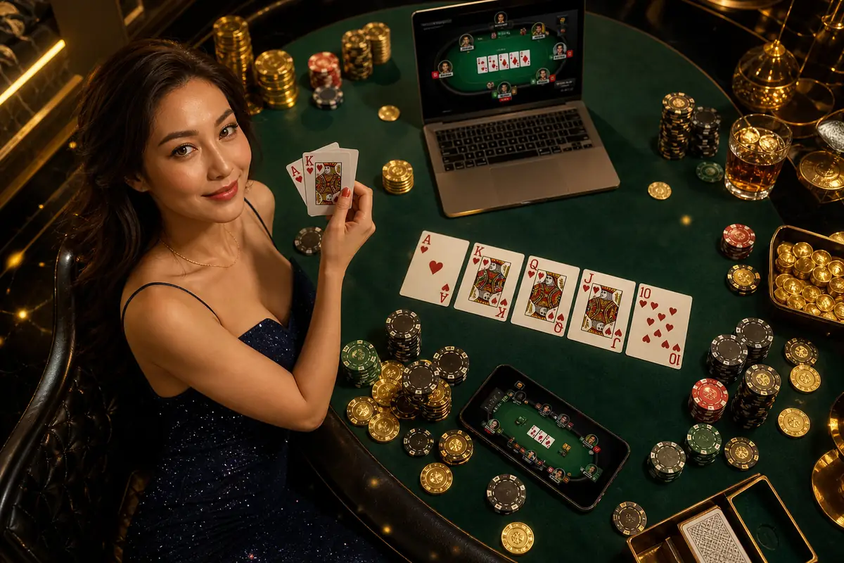 basuh77 meja blackjack live dealer