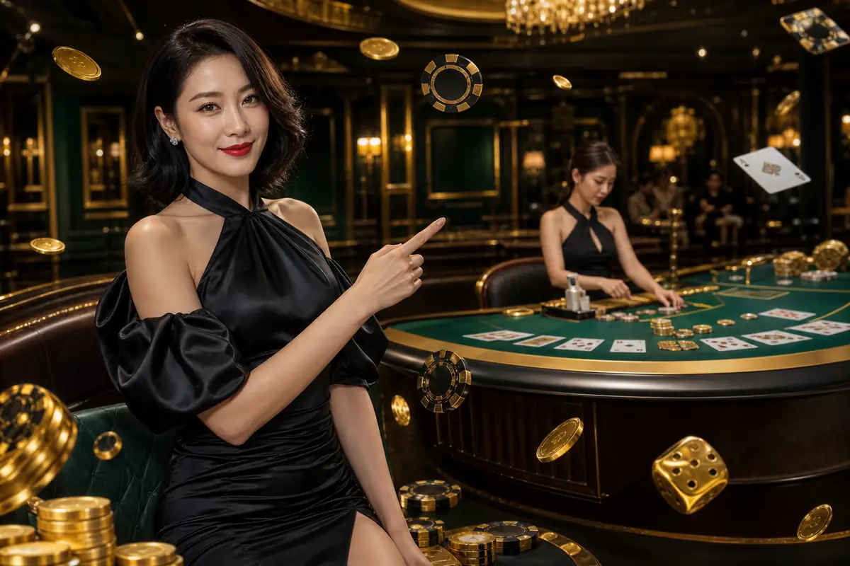 basuh77 Casino meja permainan live baccarat
